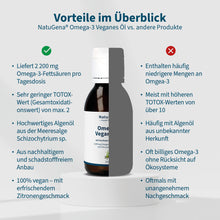 Laden Sie das Bild in den Galerie-Viewer, Omega-3 Veganes Öl