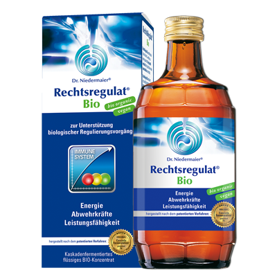 Rechtsregulat® Bio Enzymgetränk (44,98€ / Flasche statt 55,90€ bei Kauf eines 6er Vorteils Packs)