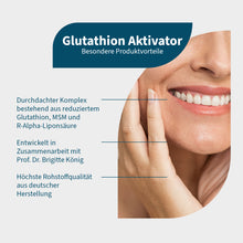 Laden Sie das Bild in den Galerie-Viewer, Glutathion­Aktivator red. Glutathion + MSM
