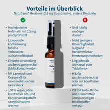 Laden Sie das Bild in den Galerie-Viewer, Melatonin 2,5
