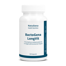 Laden Sie das Bild in den Galerie-Viewer, BactoGena LongVit Darmbakterien Probiotikum mit Akazienfasern
